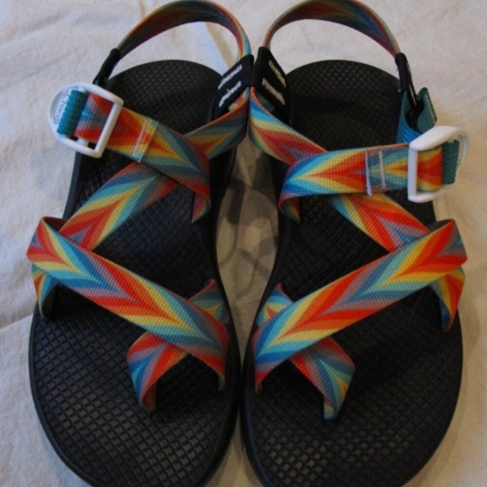 Chaco Z/2 rainbow sandals